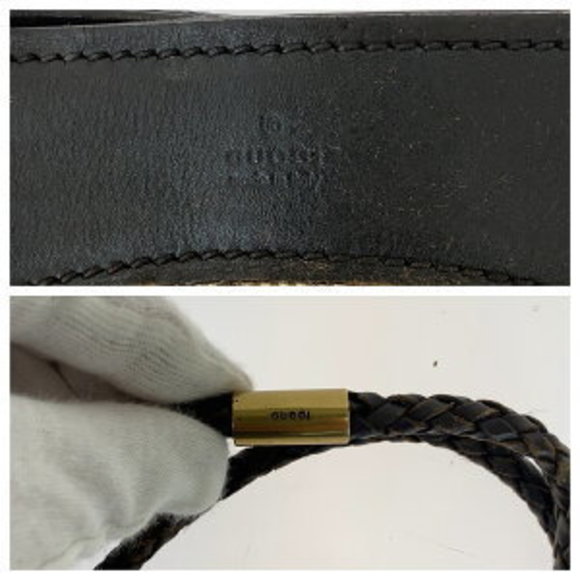 GUCCI Brown Beige GG Tote Bag - Picture 5 of 9